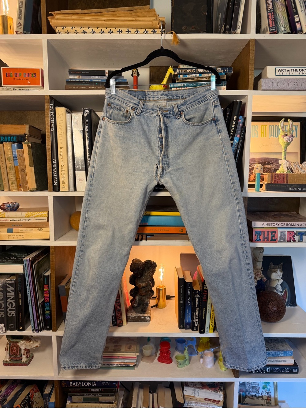 Light Wash Men’s Jeans - Classic Straight Fit